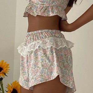 For Love and Lemons Farrah Shorts